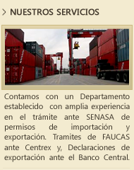 Brindamos el servicio de desaduanaje a embarques a�reos, terrestres y mar�timos en Honduras